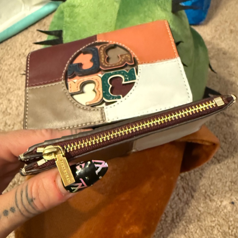 Tory Burch Colorful Patchwork Wallet - image 2